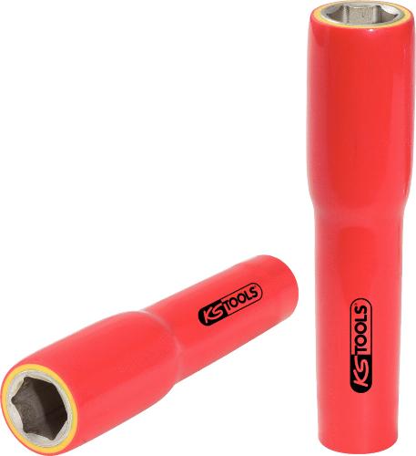 KS TOOLS 1/2" Stecknuss mit Schutzisolierung, XL, 32mm, 145mm