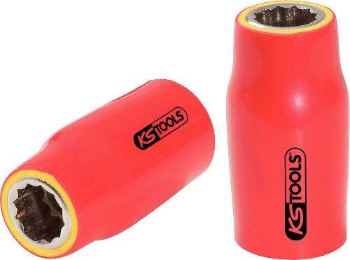 KS TOOLS 1/2" Stecknuss mit Schutzisolierung, 5/16"