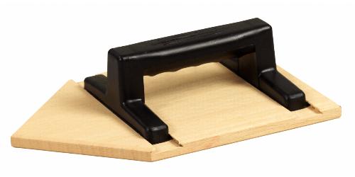 KS TOOLS Holz-Reibebrett, spitz, 180x270mm