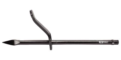 KS TOOLS Maurerputzhaken, rund, 250mm