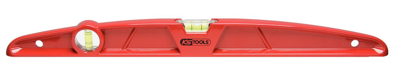 KS TOOLS Schwere Aluminiumdruckguss-Wasserwaage Trapezform, 800mm