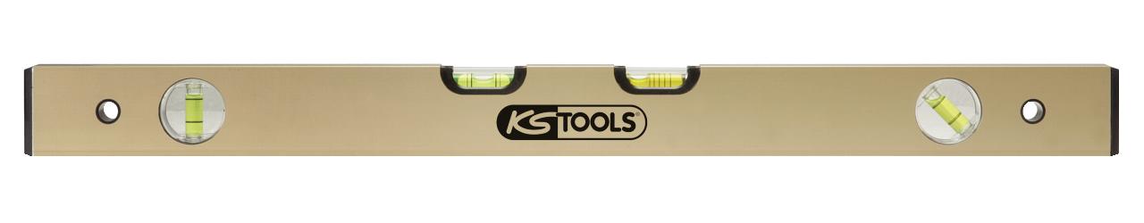KS TOOLS Aluminiumprofil-Wasserwaage,600mm,Feinausrichtung