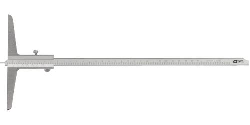 KS TOOLS Tiefenmessschieber mit Messstift, 0-80mm