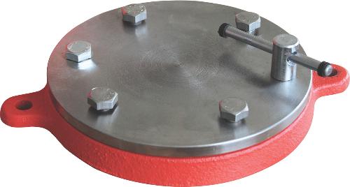 KS TOOLS Drehteller zu Schraubstock, 120 mm