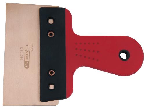 KS TOOLS BRONZEplus Breitspachtel starres Blatt 180 mm