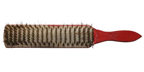 KS TOOLS BRONZEplus Handfeger, Zinnbronzedraht, gewellt, 310 mm