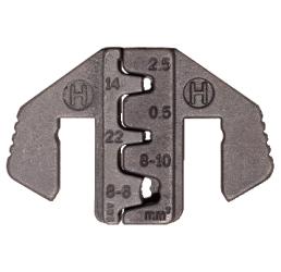 KS TOOLS Paar Crimp-Einsätze für unisolierte Kontakte