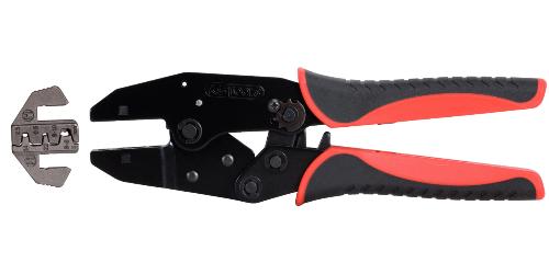 KS TOOLS Crimpzange für Steckhülsen Ø 2,5-10mm²