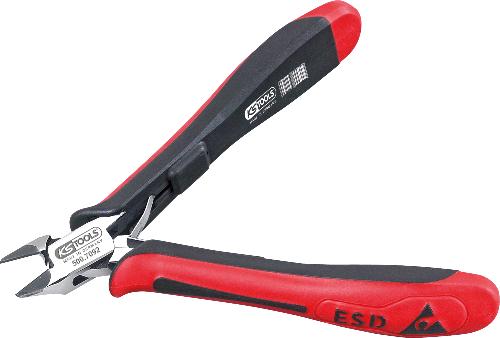 KS TOOLS ESD Hartmetall-Seitenschneider, 125mm