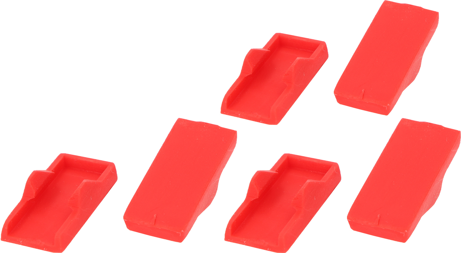 KS TOOLS Schonbacken für Zangenschlüssel, 3 Paar, 180 mm