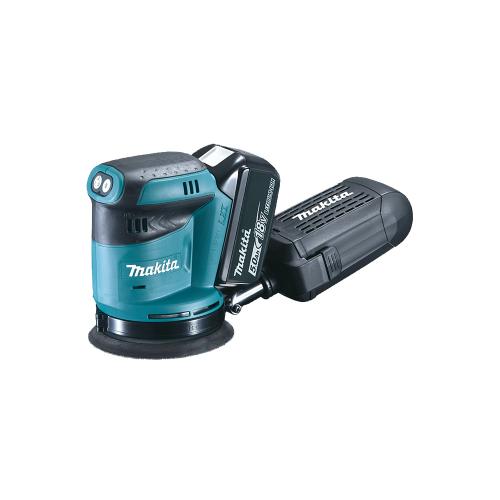 makita Akku-Exzenterschleifer DBO 180 Z 18 V 125 mm 7000 / 9500 / 11000 min-¹ 1,4 mm