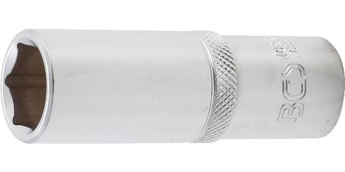 BGS Steckschlüssel-Einsatz Sechskant, tief | Antrieb Innenvierkant 12,5 mm (1/2") | SW 18 mm