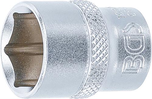 BGS Steckschlüssel-Einsatz Sechskant | Antrieb Innenvierkant 10 mm (3/8") | SW 16 mm