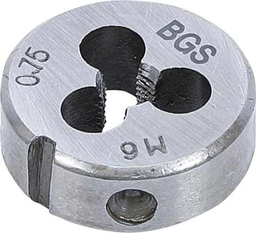 BGS Gewindeschneideisen | M6 x 0,75 x 25 mm