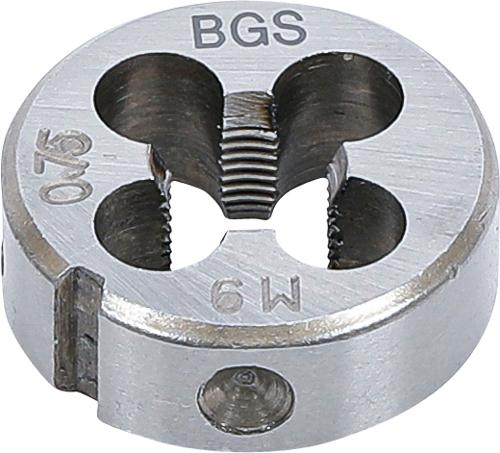BGS Gewindeschneideisen | M9 x 0,75 x 25 mm