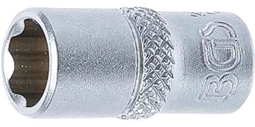 BGS Steckschlüssel-Einsatz Super Lock | Antrieb Innenvierkant 6,3 mm (1/4") | SW 8 mm