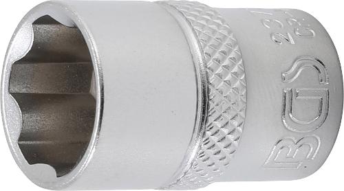 BGS Steckschlüssel-Einsatz Super Lock | Antrieb Innenvierkant 10 mm (3/8") | SW 13 mm