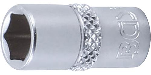 BGS Steckschlüssel-Einsatz Sechskant | Antrieb Innenvierkant 6,3 mm (1/4") | SW 8 mm