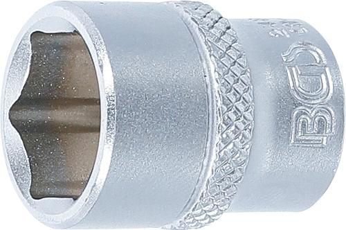 BGS Steckschlüssel-Einsatz Sechskant | Antrieb Innenvierkant 6,3 mm (1/4") | SW 14 mm