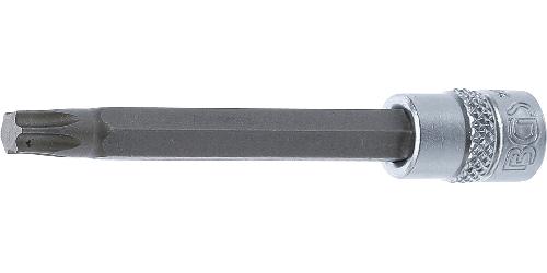 BGS Bit-Einsatz | Länge 75 mm | Antrieb Innenvierkant 6,3 mm (1/4") | T-Profil (für Torx) T35