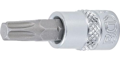 BGS Bit-Einsatz | Antrieb Innenvierkant 6,3 mm (1/4") | T-Profil (für Torx) T35