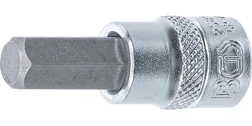 BGS Bit-Einsatz | Antrieb Innenvierkant 10 mm (3/8") | Innensechskant 10 mm
