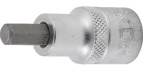 BGS Bit-Einsatz | Länge 55 mm | Antrieb Innenvierkant 12,5 mm (1/2") | Innensechskant 5/16"