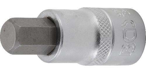 BGS Bit-Einsatz | Länge 55 mm | Antrieb Innenvierkant 12,5 mm (1/2") | Innensechskant 15/32"