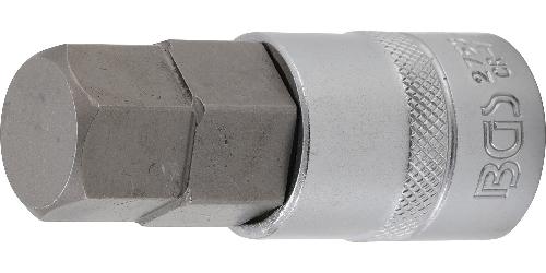 BGS Bit-Einsatz | Länge 70 mm | Antrieb Innenvierkant 12,5 mm (1/2") | Innensechskant 13/16"