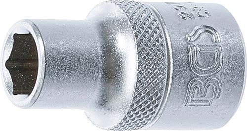 BGS Steckschlssel-Einsatz Sechskant | Antrieb Innenvierkant 12,5 mm (1/2") | SW 10 mm