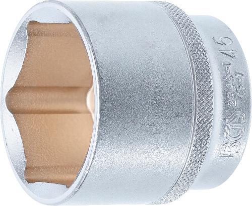 BGS Steckschlüssel-Einsatz Sechskant | Antrieb Innenvierkant 12,5 mm (1/2") | SW 46 mm