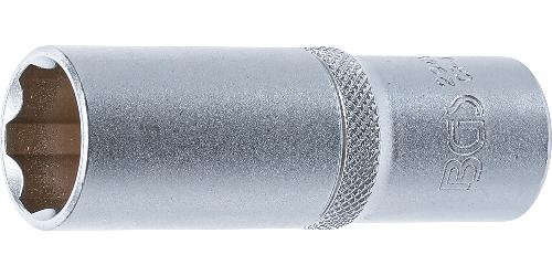 BGS Steckschlüssel-Einsatz Super Lock, tief | Antrieb Innenvierkant 12,5 mm (1/2") | SW 19 mm