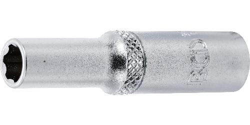 BGS Steckschlüssel-Einsatz Super Lock, tief | Antrieb Innenvierkant 6,3 mm (1/4") | SW 6 mm