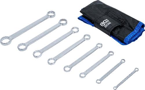 BGS Doppel-Ringschlüssel-Satz | extra flach | SW 6 - 22 mm | 8-tlg.