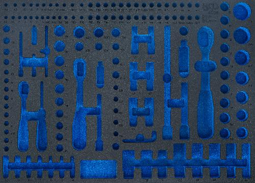 BGS Werkstattwageneinlage 3/3 | leer | für Art. 4036