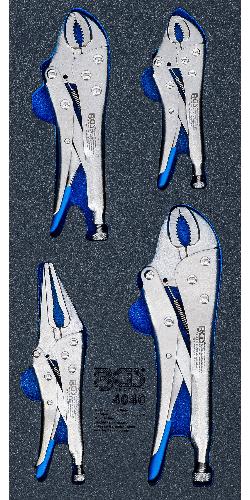 BGS Werkstattwageneinlage 1/3: Gripzangen | 4-tlg.