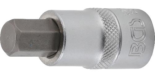 BGS Bit-Einsatz | Antrieb Innenvierkant 12,5 mm (1/2") | Innensechskant 12 mm