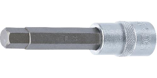 BGS Bit-Einsatz | Länge 100 mm | Antrieb Innenvierkant 12,5 mm (1/2") | Innensechskant 11 mm