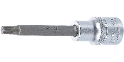 BGS Bit-Einsatz | Länge 100 mm | Antrieb Innenvierkant 12,5 mm (1/2") | T-Profil (für Torx) T40