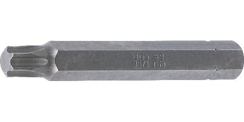 BGS Bit | Länge 75 mm | Antrieb Außensechskant 10 mm (3/8") | T-Profil (für Torx) T50