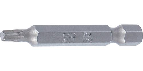 BGS Bit | Länge 50 mm | Antrieb Außensechskant 6,3 mm (1/4") | T-Profil (für Torx) T20