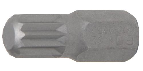 BGS Bit | Länge 30 mm | Antrieb Außensechskant 10 mm (3/8") | Innenvielzahn (für XZN) M10