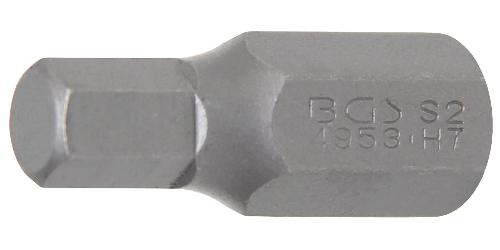 BGS Bit | Länge 30 mm | Antrieb Außensechskant 10 mm (3/8") | Innensechskant 7 mm