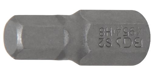 BGS Bit | Länge 30 mm | Antrieb Außensechskant 10 mm (3/8") | Innensechskant 8 mm