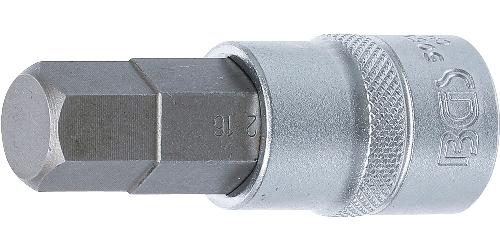 BGS Bit-Einsatz | Antrieb Innenvierkant 12,5 mm (1/2") | Innensechskant 16 mm