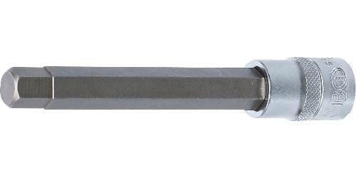 BGS Bit-Einsatz | Länge 140 mm | Antrieb Innenvierkant 12,5 mm (1/2") | Innensechskant 13 mm