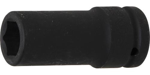 BGS Kraft-Steckschlüssel-Einsatz Sechskant, tief | Antrieb Innenvierkant 20 mm (3/4") | SW 21 mm