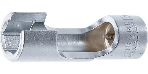 BGS Spezial-Steckschlüssel-Einsatz, geschlitzt | Antrieb Innenvierkant 10 mm (3/8") | SW 13 mm