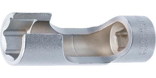 BGS Spezial-Steckschlüssel-Einsatz, geschlitzt | Antrieb Innenvierkant 10 mm (3/8") | SW 19 mm