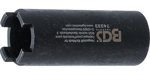 BGS Diesel-Einspritzdüsen-Steckschlüssel | für Mercedes-Benz, Scania, MAN